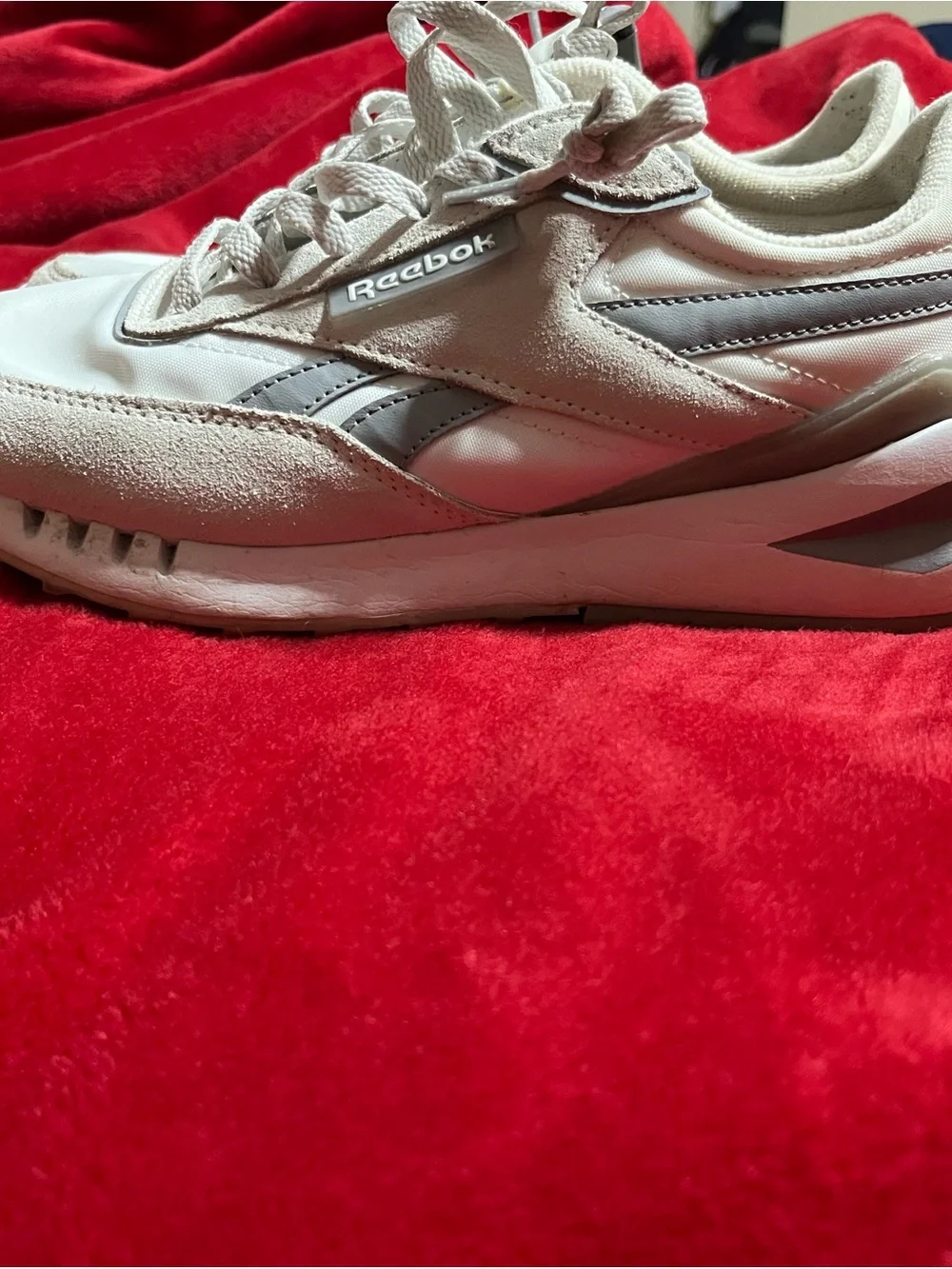 Reebok Women’s Sneakers in White and Gray